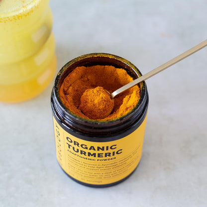 Erbology Organic Turmeric Powder 3.2 oz – 90 Servings, 5.5% Curcumin