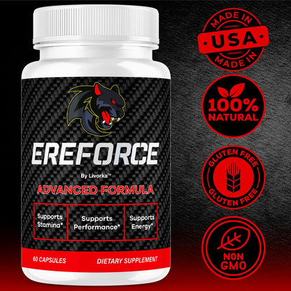 (3 Pack) Ereforce Capsules - Advanced Daily Formula, 180 Capsules