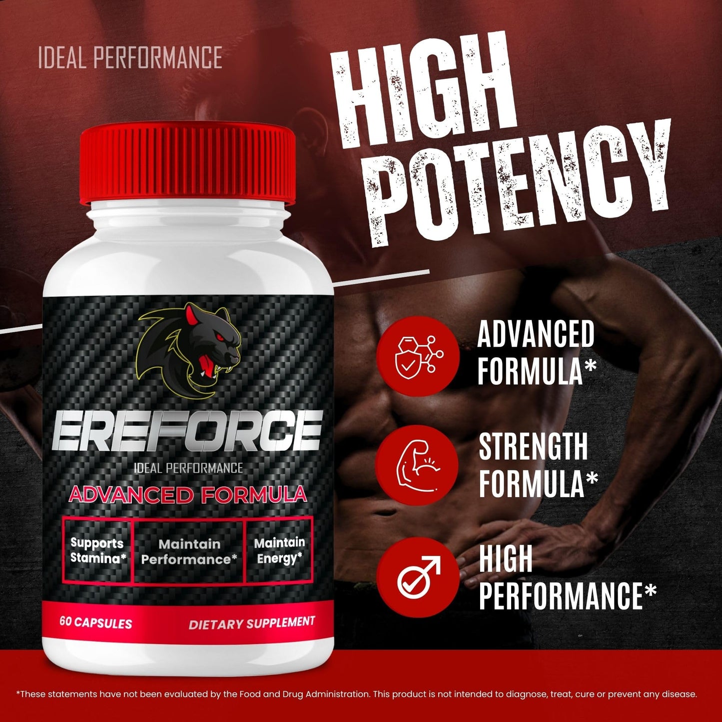 Ereforce Capsules - Official Men's Supplement for Maximum Strength