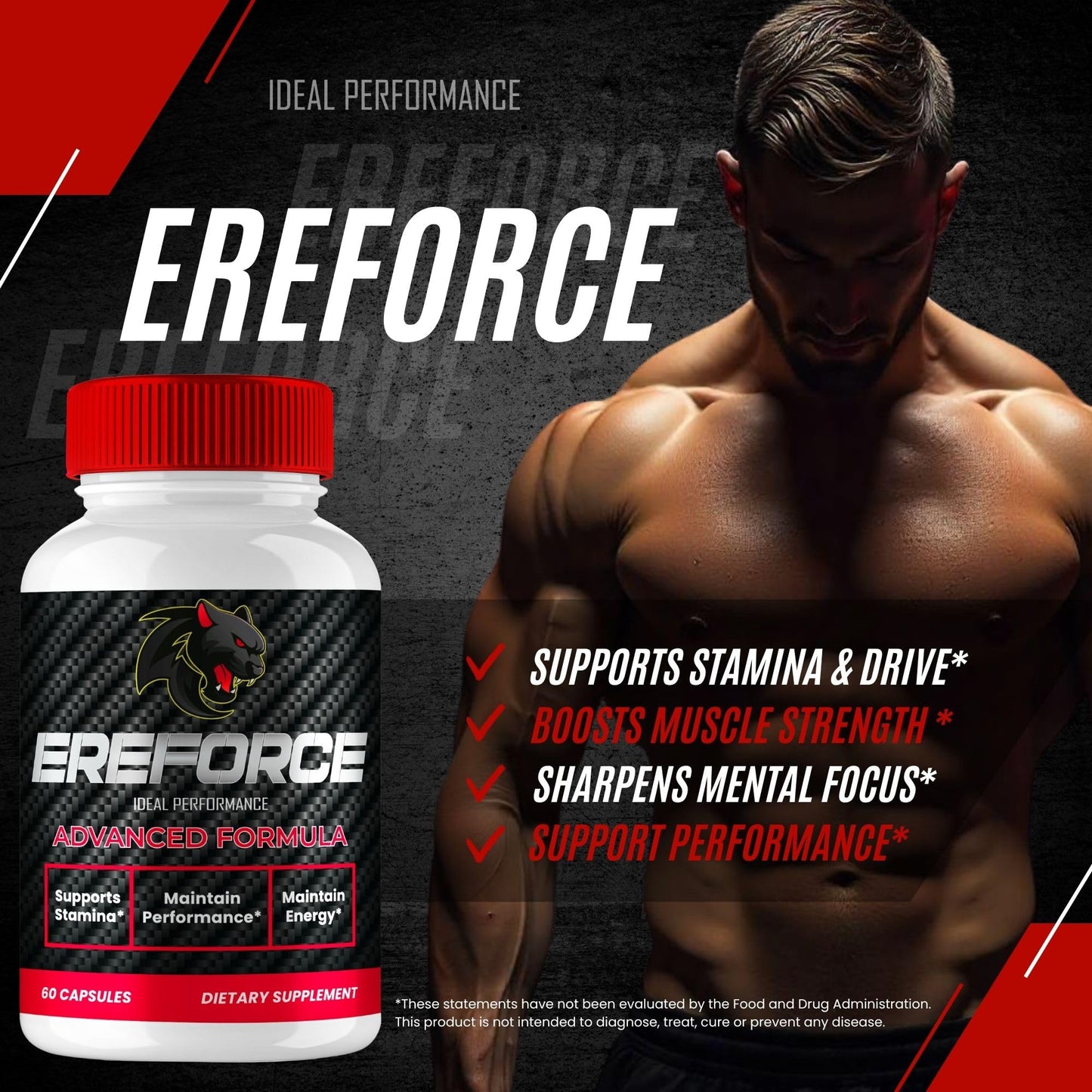 Ereforce Capsules - Official Men's Supplement for Maximum Strength