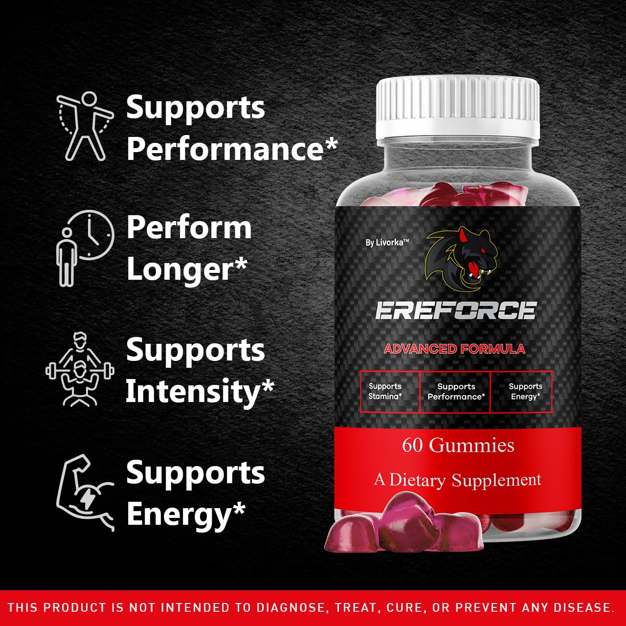 (2 Pack) Ereforce Gummies - Official Ere Force Supplement