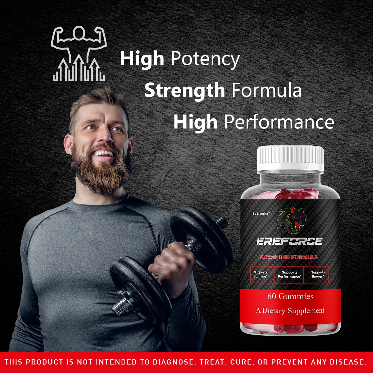 (2 Pack) Ereforce Gummies - Official Ere Force Supplement