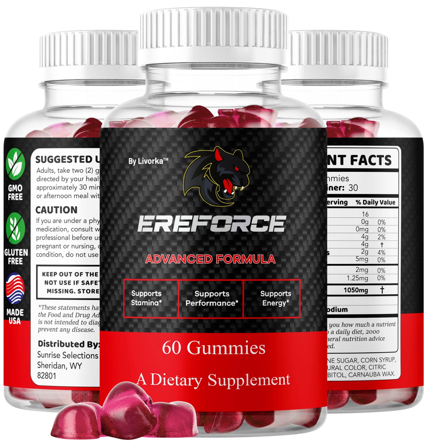 (2 Pack) Ereforce Gummies - Official Ere Force Supplement