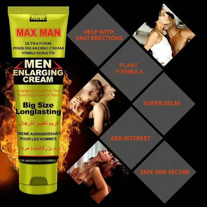 Erotic Massage Essential Oil – Men Massage Oil for Sex & Sexual Enhancement