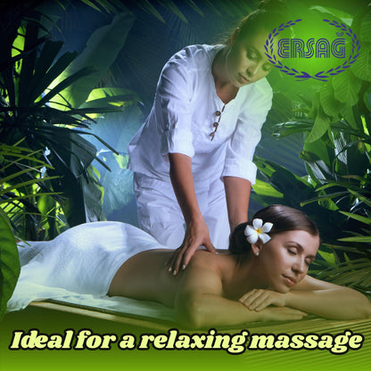 Ersay Clean Ball Massage Cream – Headache Relief, Aloe Vera, 3.5oz (2 Pack)