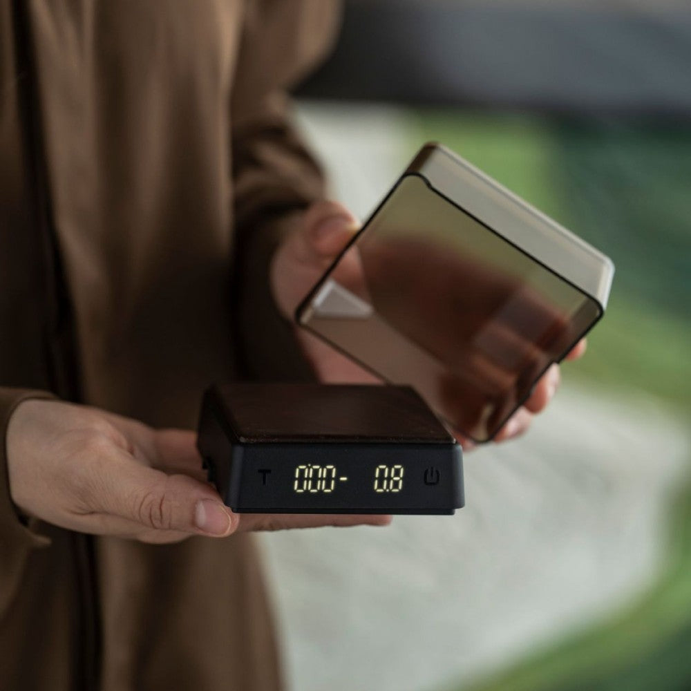 Mini Espresso Scale with Timer, 0.1g Precision KNOCDIC®