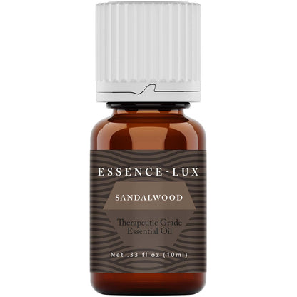 Essence-Lux 10ml Sandalwood Essential Oil - 0.33 fl oz | Calming Aromatherapy