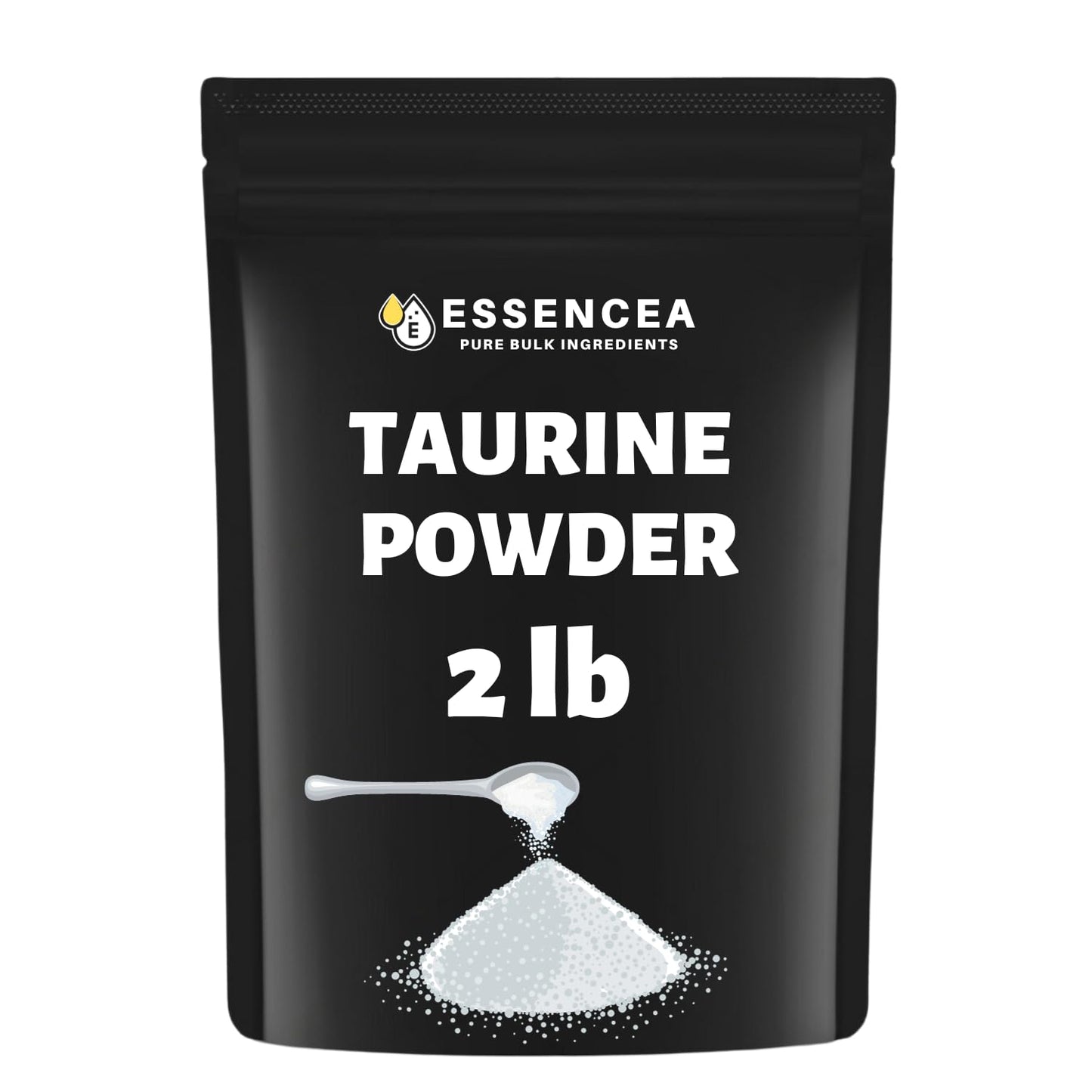 Essencea Taurine Powder 2 lb – 100% Taurine Pure Bulk