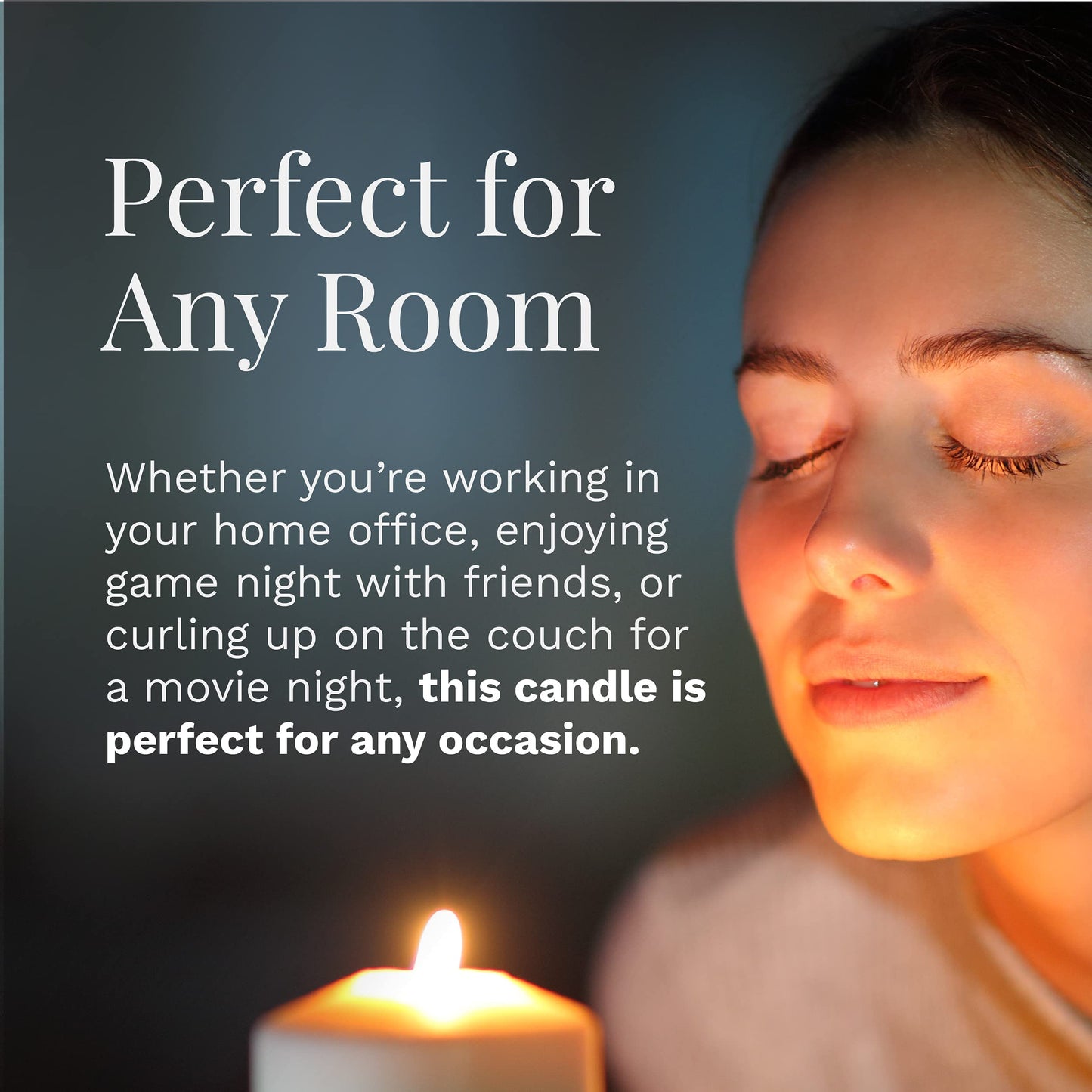 Essential Elements by Candle-lite – Mahogany & Vetiver Three-Wick Aromatherapy Candle (14.75 oz)