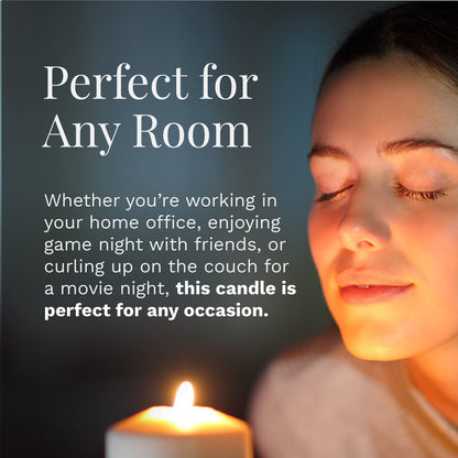 Essential Elements by Candle-lite – Mahogany & Vetiver Three-Wick Aromatherapy Candle (14.75 oz)