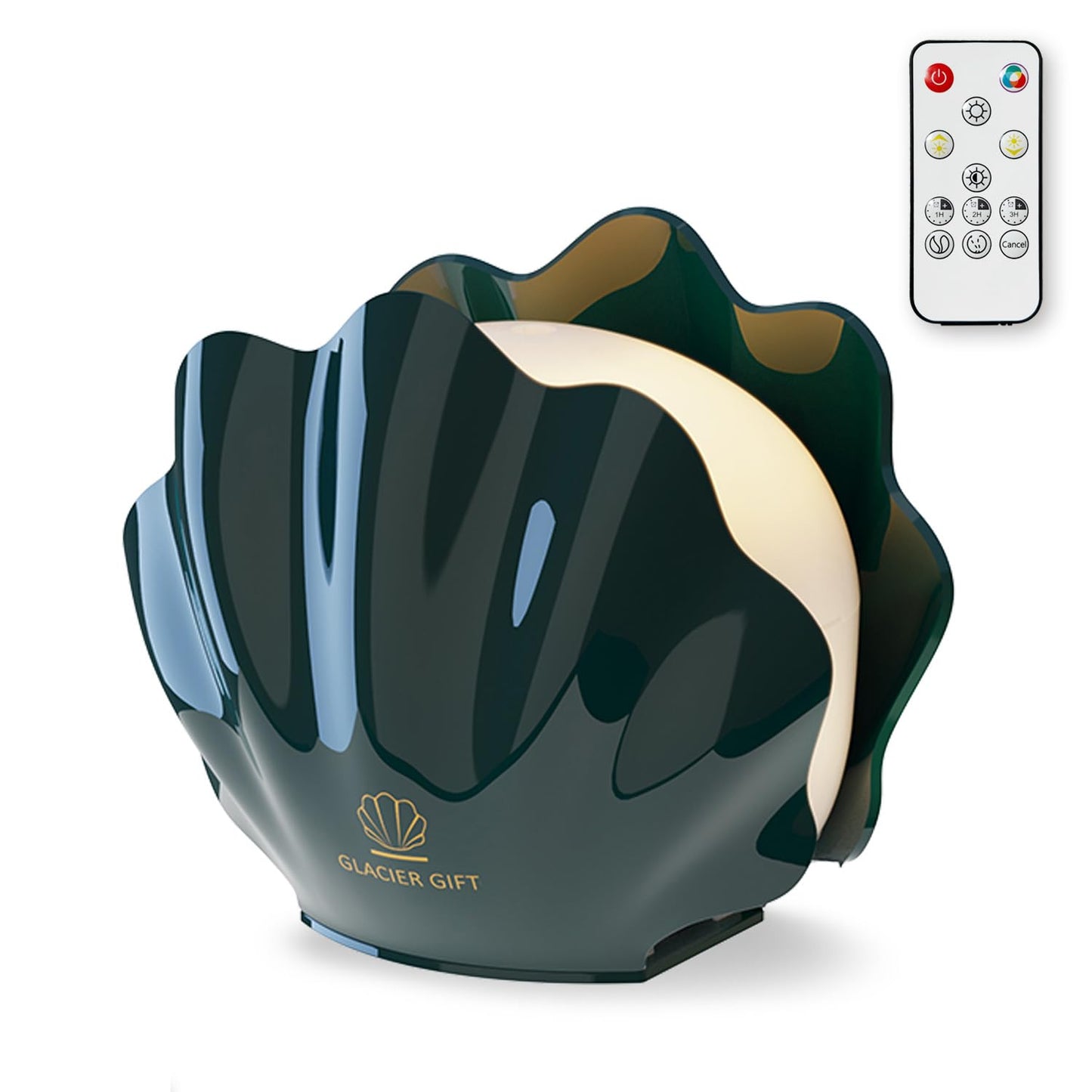 260ML Essential Oil Diffuser with Remote – 7-Color LED Night Light (Green)
