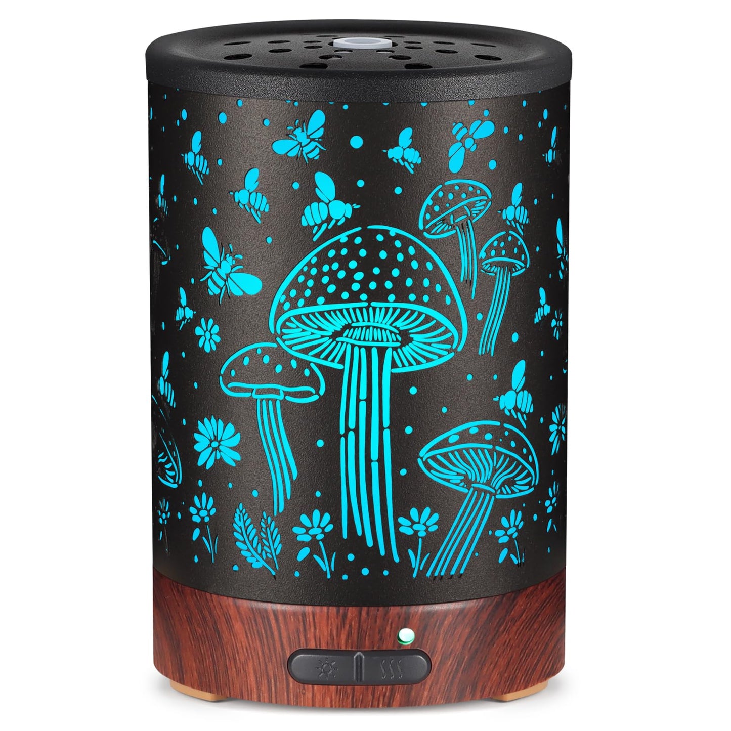 Essential Oil Diffuser - Aromatherapy Diffuser with 7 Color Lights & Auto-Off for Home & Office | For Women & Moms