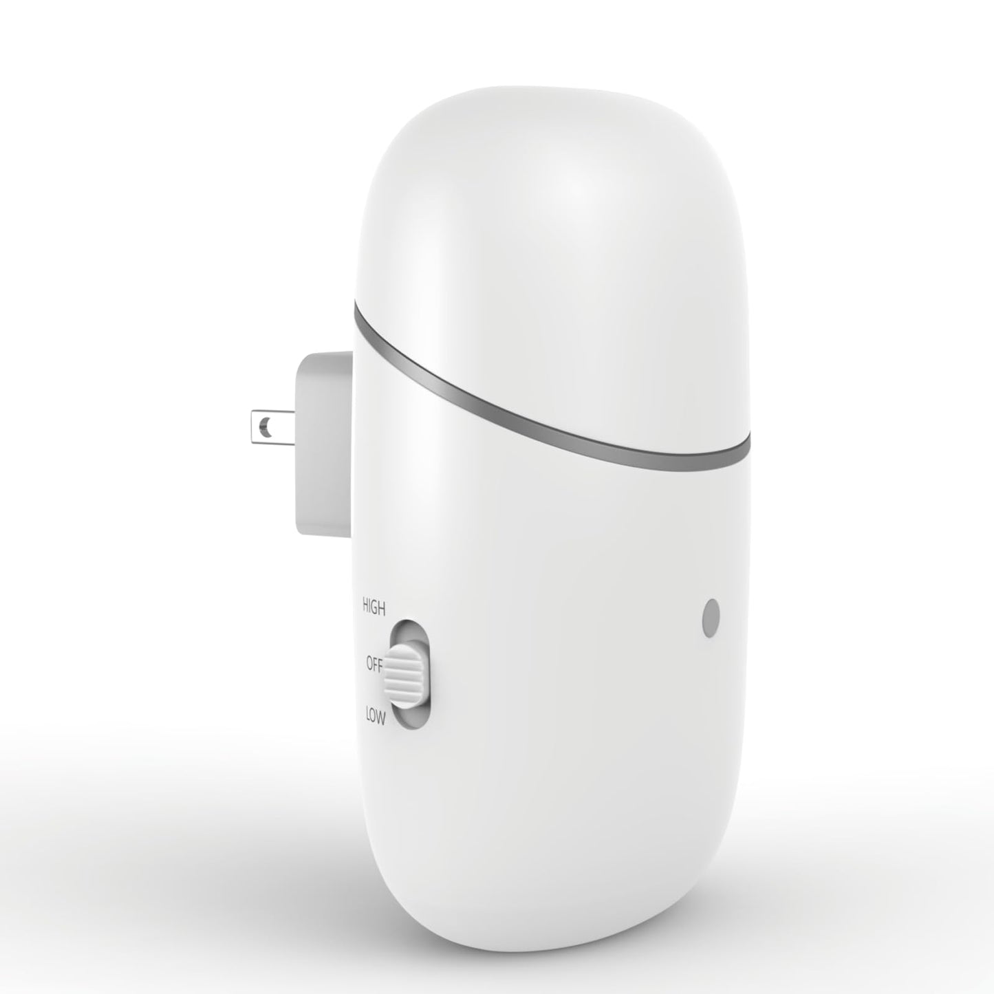 Essential Oil Diffuser - Plug-In Waterless Diffuser with Night Light, 10ml Compatible