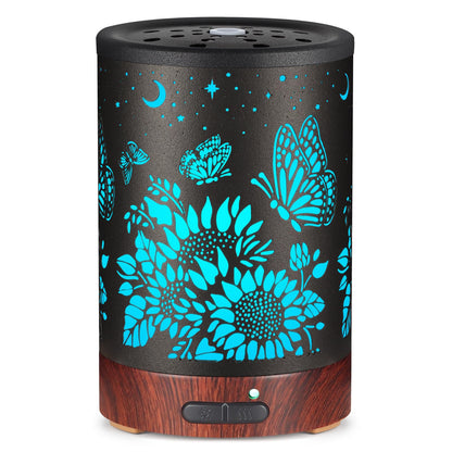 Essential Oil Diffuser – 7-Color LED Aromatherapy with Auto-Off | Home & Office