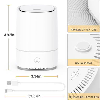 Essential Oil Diffuser USB 150ml Ultrasonic Humidifier with 7-Color LED
