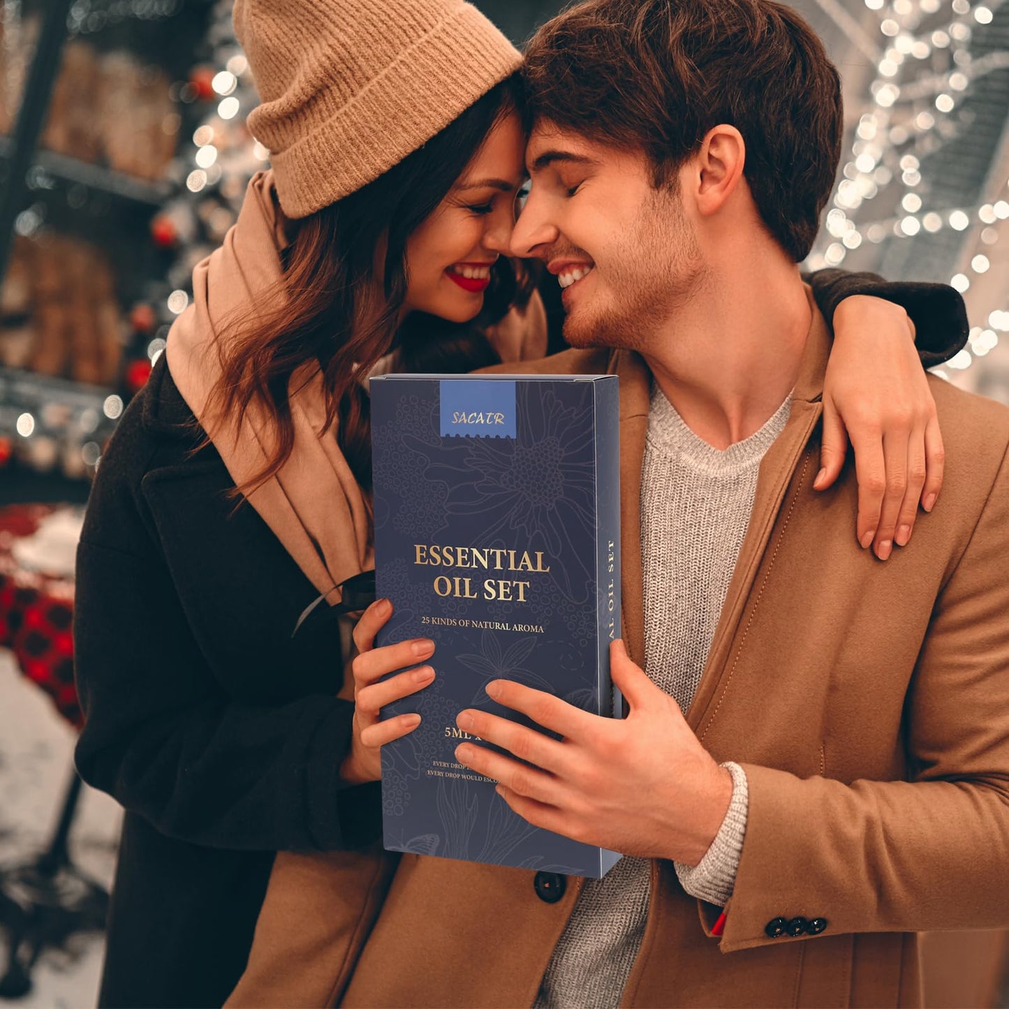 Essential Oil Set 25x5ml – Natural Oils Gift Set for Diffuser & DIY