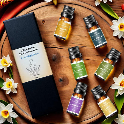 Essential Oils for Laundry - 100% Pure Therapeutic Grade Top 6