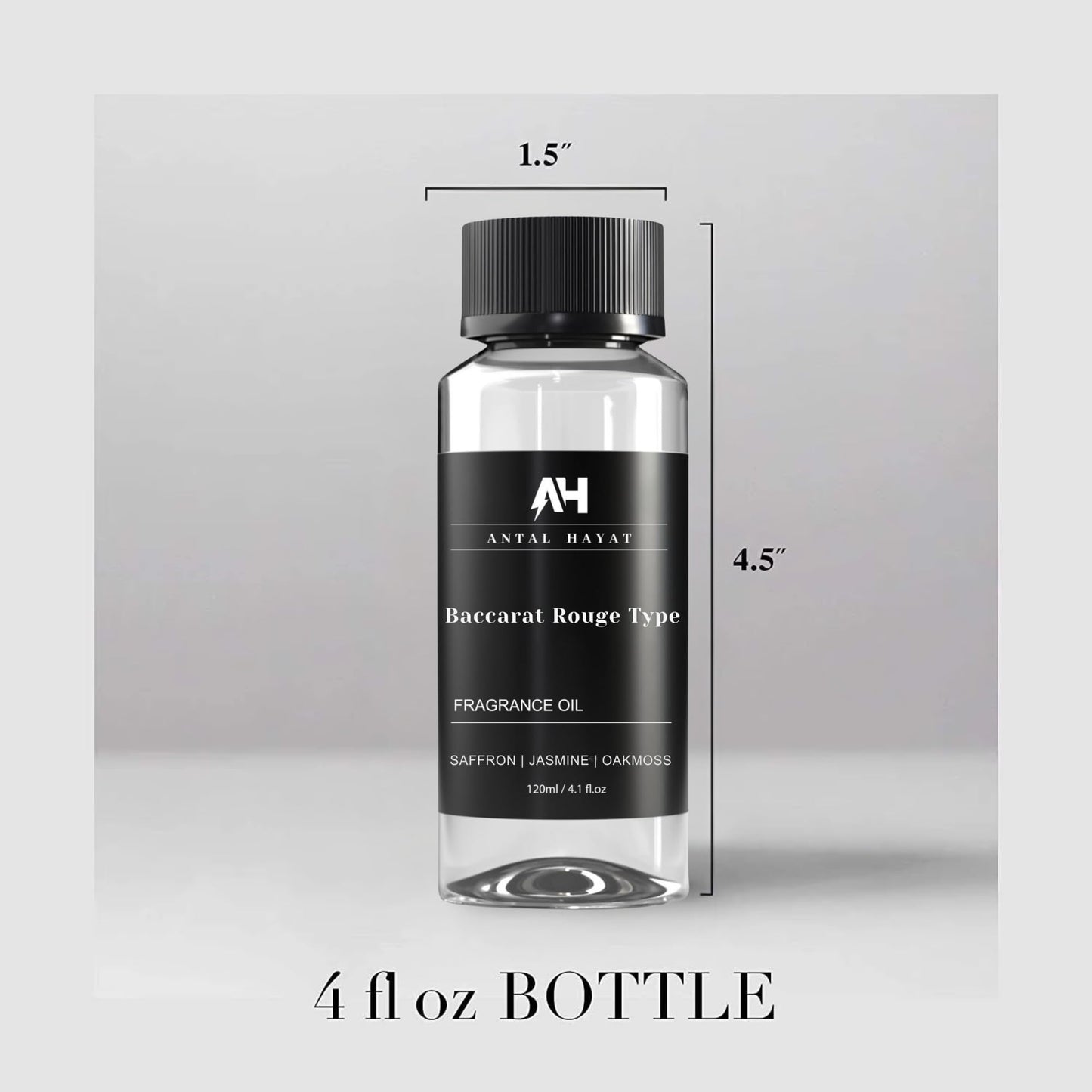 Baccarat Rouge 540 Diffuser Oil 120ml – Saffron, Jasmine, Oakmoss | Hotel Scents