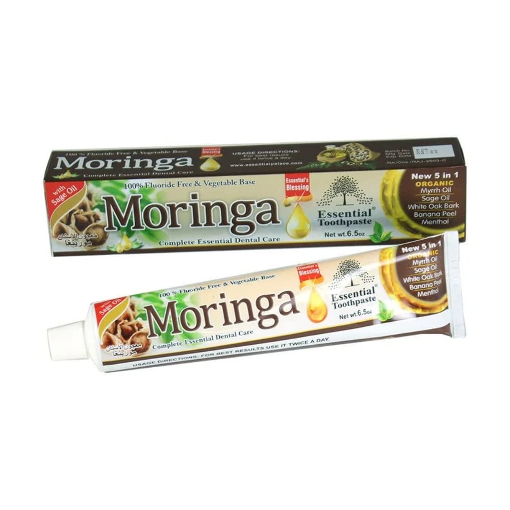 Essential Palace Moringa Toothpaste 100% Fluoride Free - 200 g