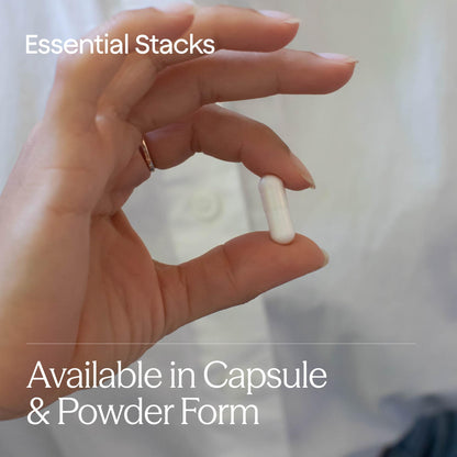 Essential Stacks Gut L-Glutamine Powder - USA Made - Pure L-Glutamine for Gut Health (60 Servings, Unflavored)