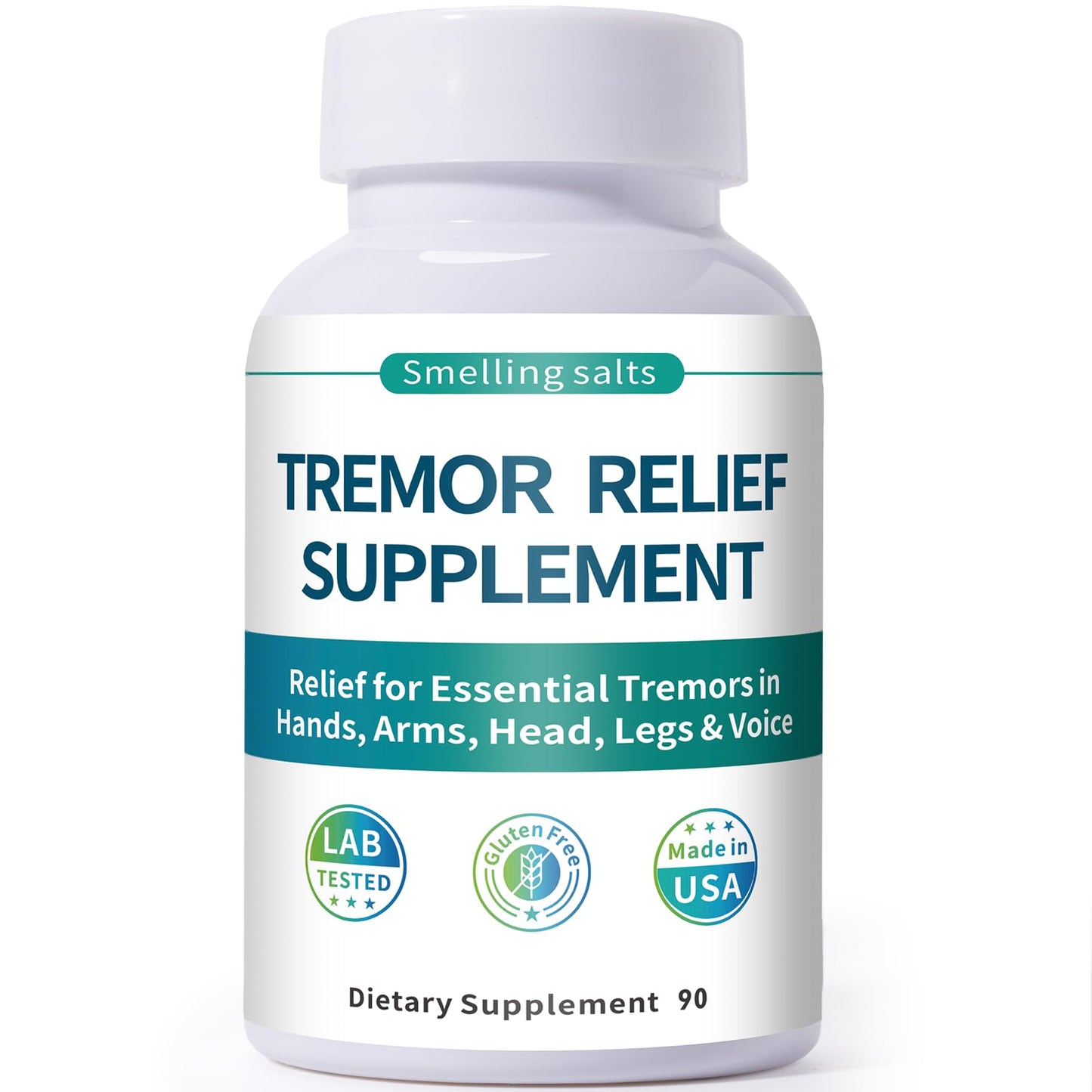 Essential Tremor Relief Supplement – Herbal Support (90 Count)