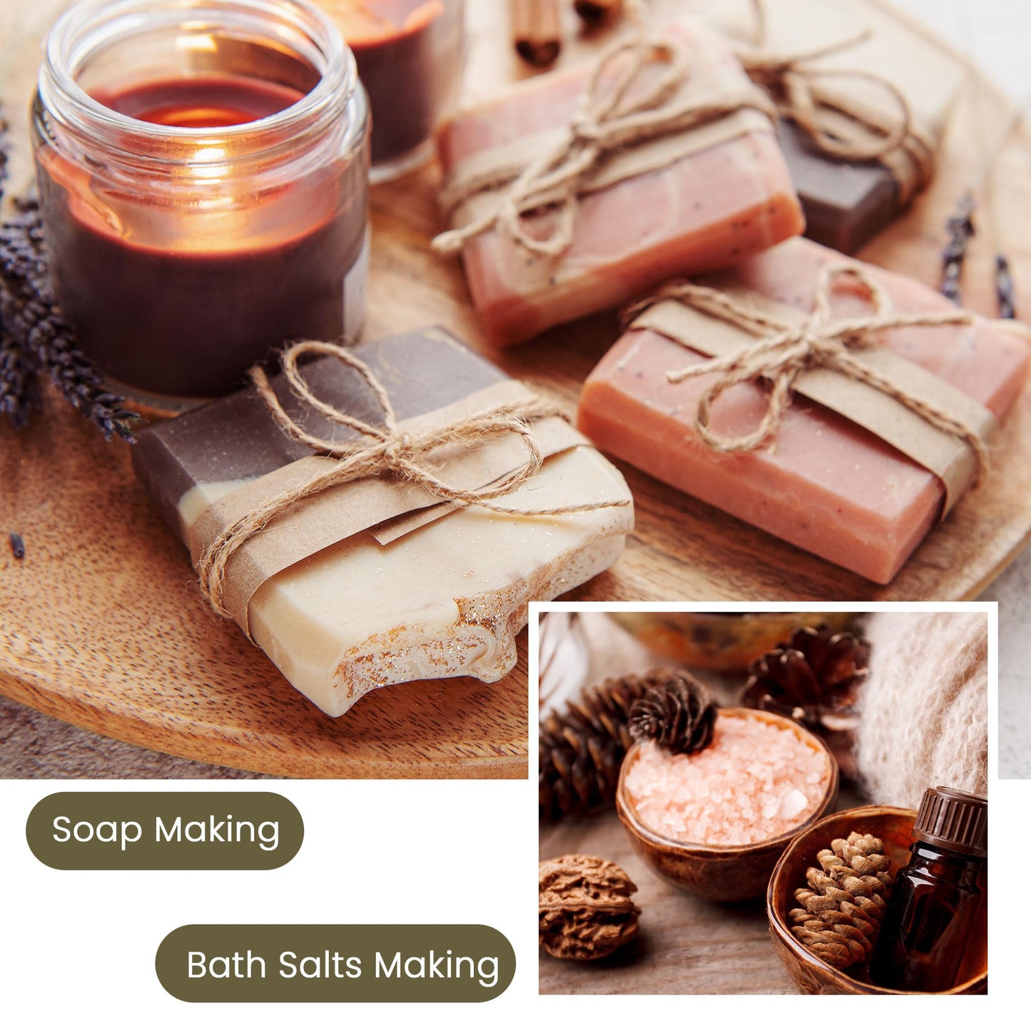 ESSLUX Fireplace Fragrance Oil 30 ml | Aromatherapy Essential Oil for Diffuser, Candle Making & More