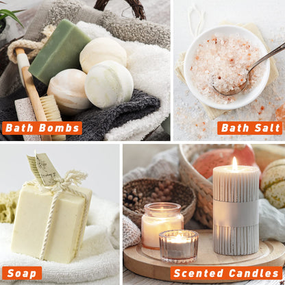 Fragrance Oil Holiday Gift Set – 6x10ml Scented Oils for Diffuser, Candle & Soap