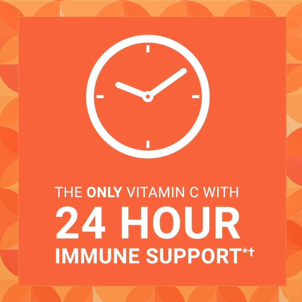 Ester-C 500 mg Vitamin C Tablets – 90 Count Immune Support