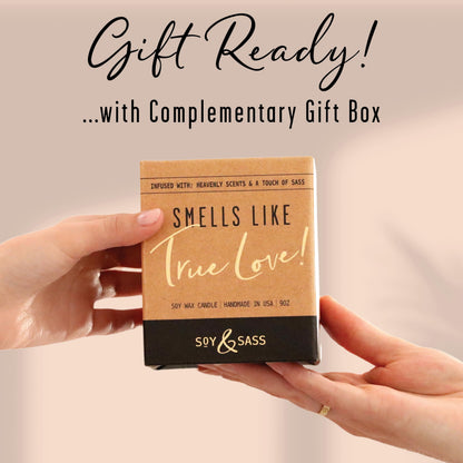 8 Year Anniversary Gift for Her – 8 Years Later Soy Candle (Sandalwood Rose) | USA Made