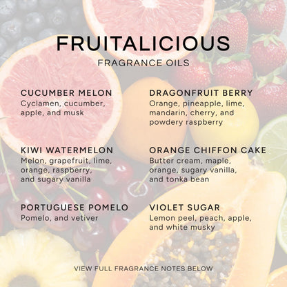 Eternal Essence Oils Fruitalicious Set of 6 – Premium Fragrance Oils (10ml each)