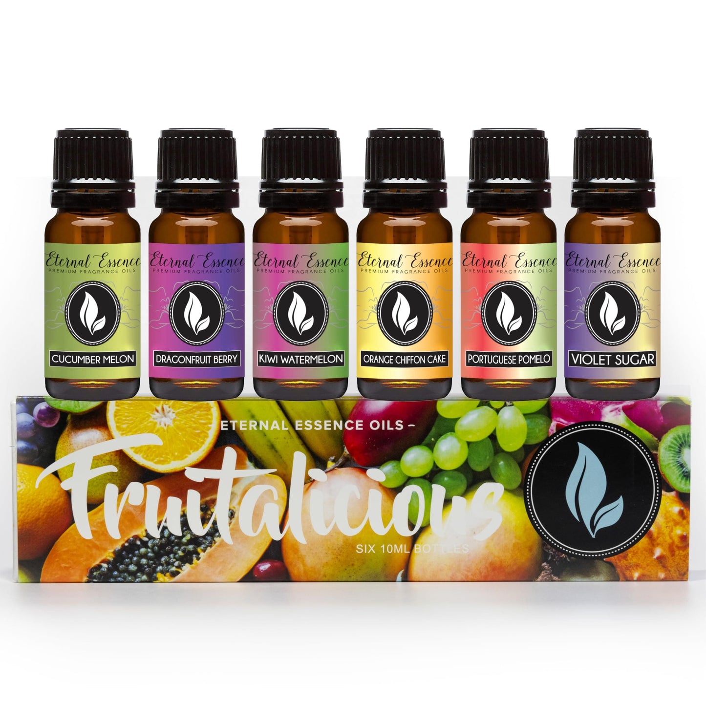 Eternal Essence Oils Fruitalicious Set of 6 – Premium Fragrance Oils (10ml each)