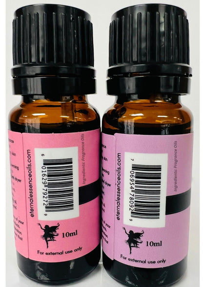 Eternal Essence Oils 2 Pack 10ml Premium Fragrance Oil – Enchanted Orchid & Water Lily for Candle Making, Soap, Diffusers, Aromatherapy