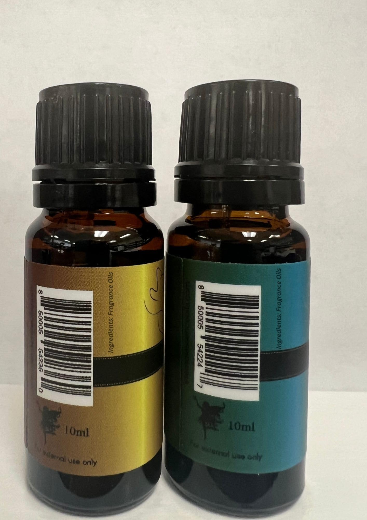Eternal Essence Oils 2 Pack 10ml – Sandalwood Vanilla & Frankincense & Rain | Premium Fragrance Oils for Candles, Soaps & Diffusers