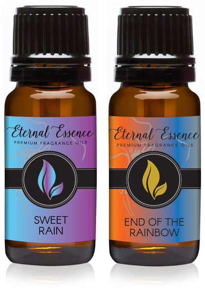 Eternal Essence Oils 2-Pack 10ml – Sweet Rain & End of The Rainbow | Premium Fragrance Oils
