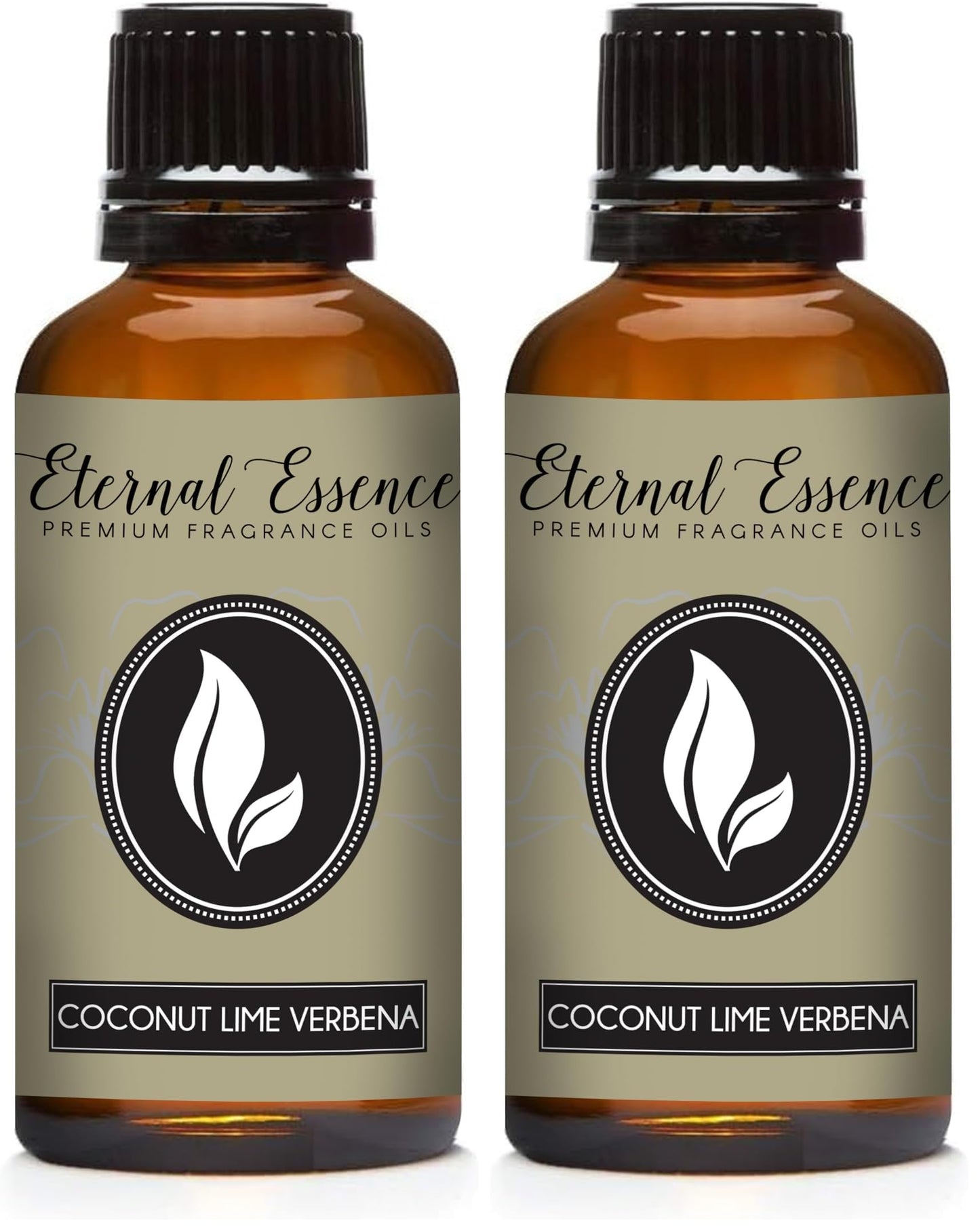 Coconut Lime Verbena 30ml Premium Fragrance Oil (Pack of 2) – Candle, Soap, Aromatherapy & Diffusers | Eternal Essence Oils