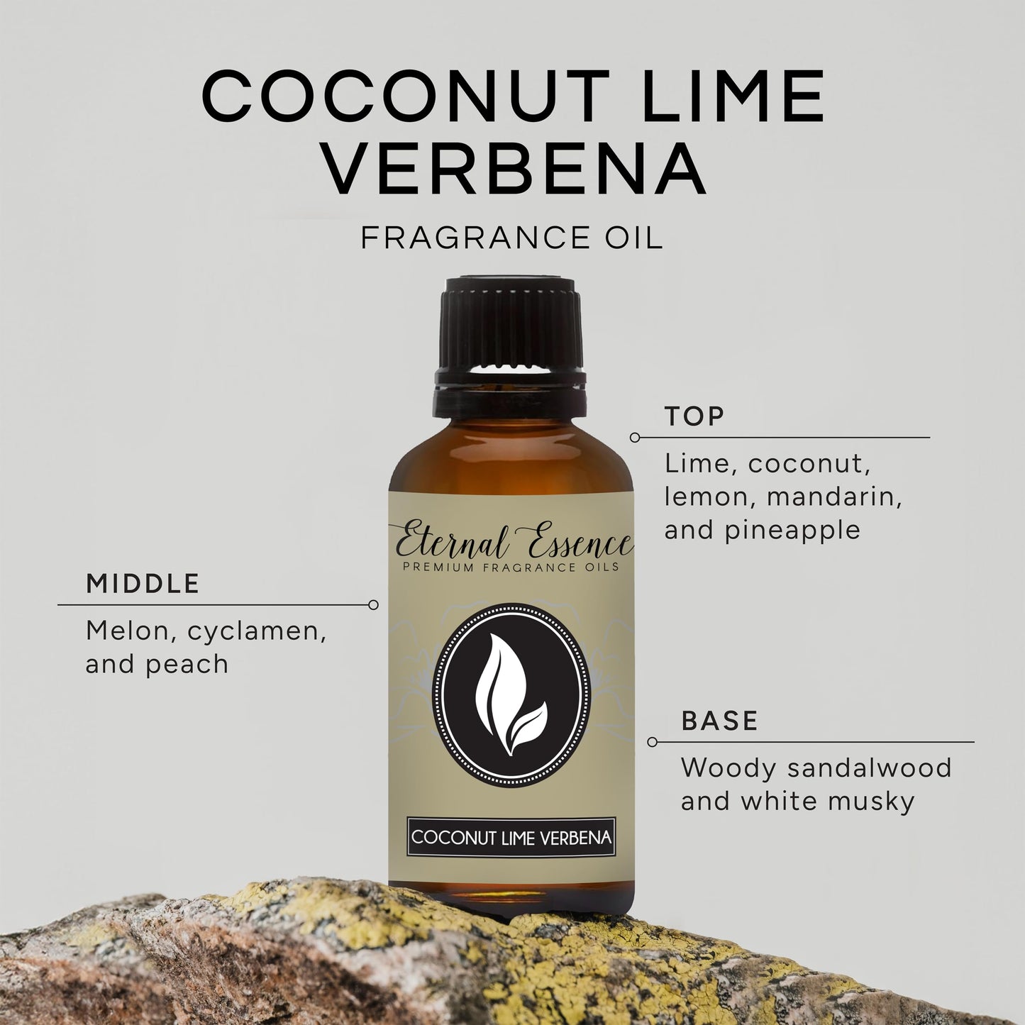 Coconut Lime Verbena 30ml Premium Fragrance Oil (Pack of 2) – Candle, Soap, Aromatherapy & Diffusers | Eternal Essence Oils