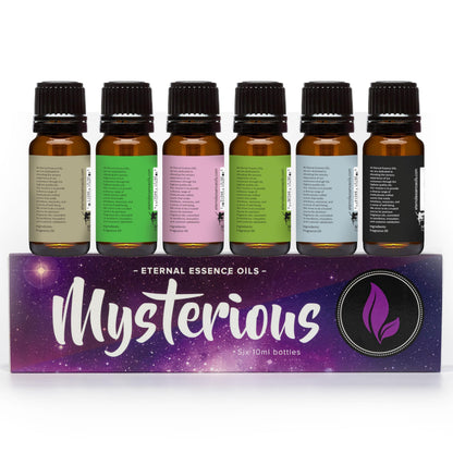 Eternal Essence Oils Mysterious Set – 6 Premium Fragrance Oils (10ml each)