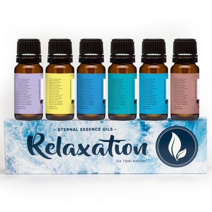 Eternal Essence Oils Relaxation Set – 6 Premium Fragrance Oils (10ml each)
