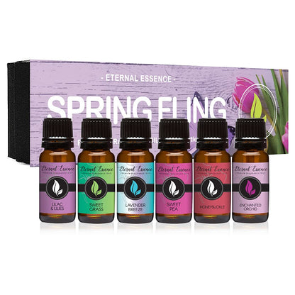 Eternal Essence Oils Spring Fling Set - 6 Premium Fragrance Oils (10ml Each)