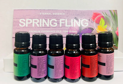 Eternal Essence Oils Spring Fling Set - 6 Premium Fragrance Oils (10ml Each)