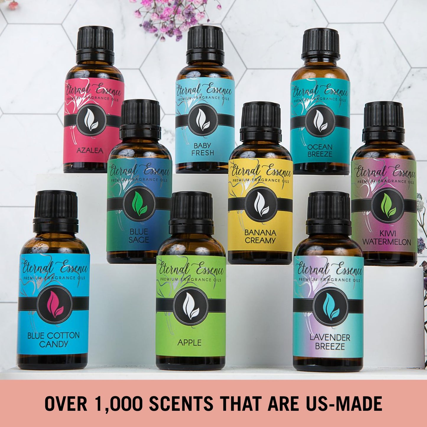 Eternal Essence Oils Spring Fling Set - 6 Premium Fragrance Oils (10ml Each)