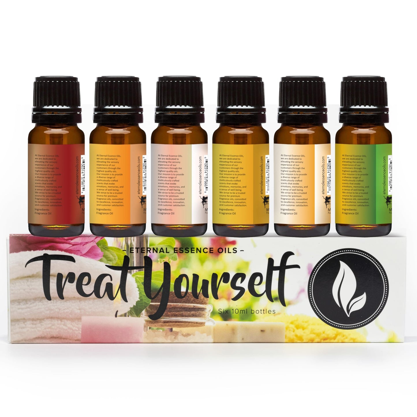 Eternal Essence Oils - Treat Yourself 6-Piece Premium Fragrance Oil Set (10ml Each)