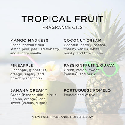 Eternal Essence Oils Tropical Fruit Set – 6 Premium 10ml Fragrance Oils