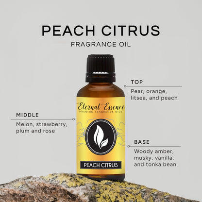 Peach Citrus 30ml Premium Fragrance Oil – Candles & Soaps | Eternal Essence Oils