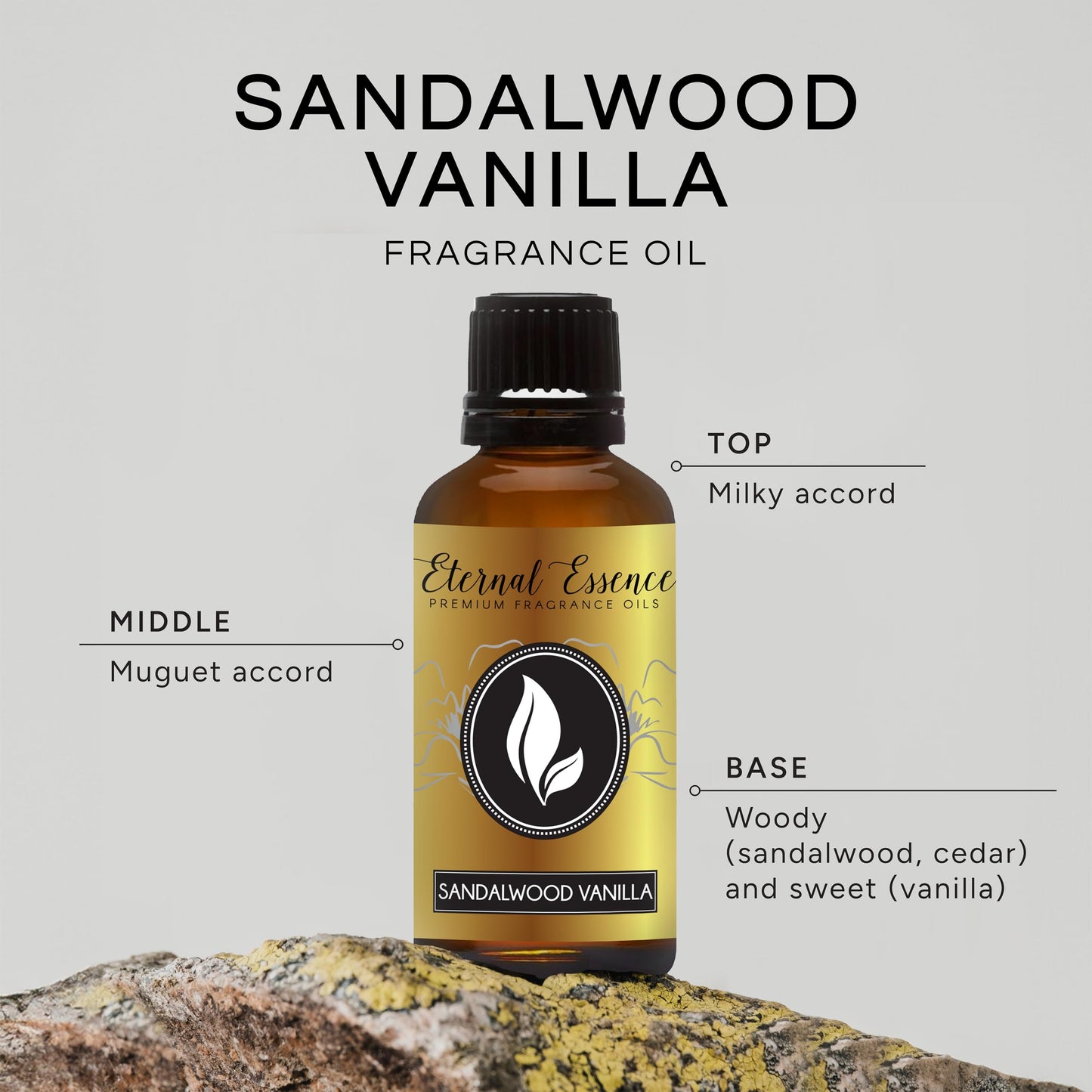 Eternal Essence Oils Sandalwood Vanilla 30ml – Premium Fragrance Oil