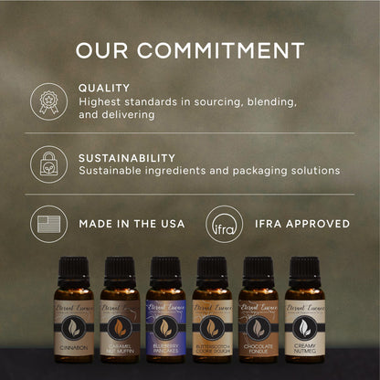 Spa Day Set of 6 Premium Fragrance Oils – Eternal Essence Oils (10ml each)