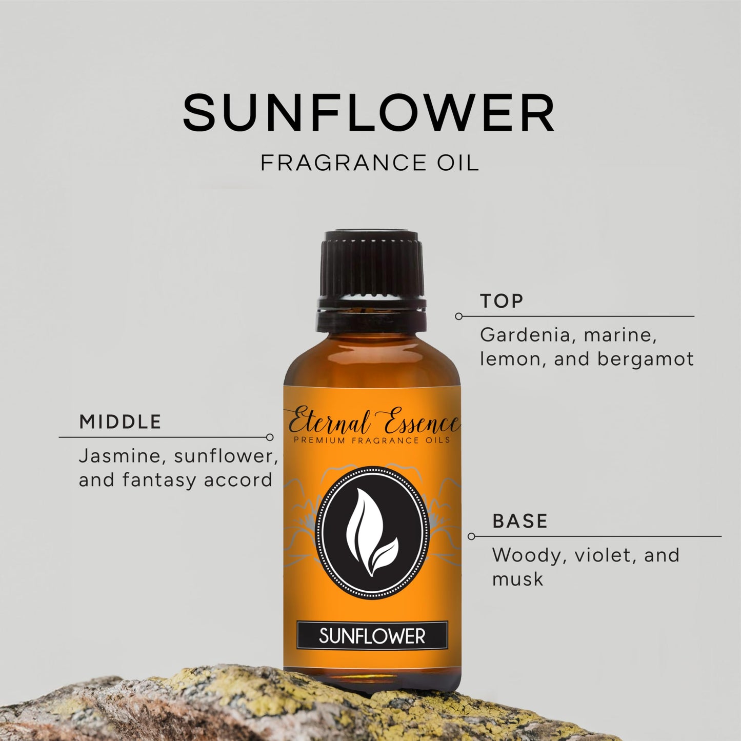Eternal Essence Oils Sunflower 30ml Premium Fragrance Oil | Candles, Soaps, Diffusers
