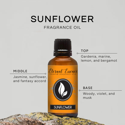 Eternal Essence Oils Sunflower 30ml Premium Fragrance Oil | Candles, Soaps, Diffusers