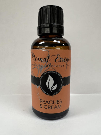 Eternal Essence Oils Peaches & Cream 30ml Premium Fragrance Oil | Candles, Soap Making, Aromatherapy