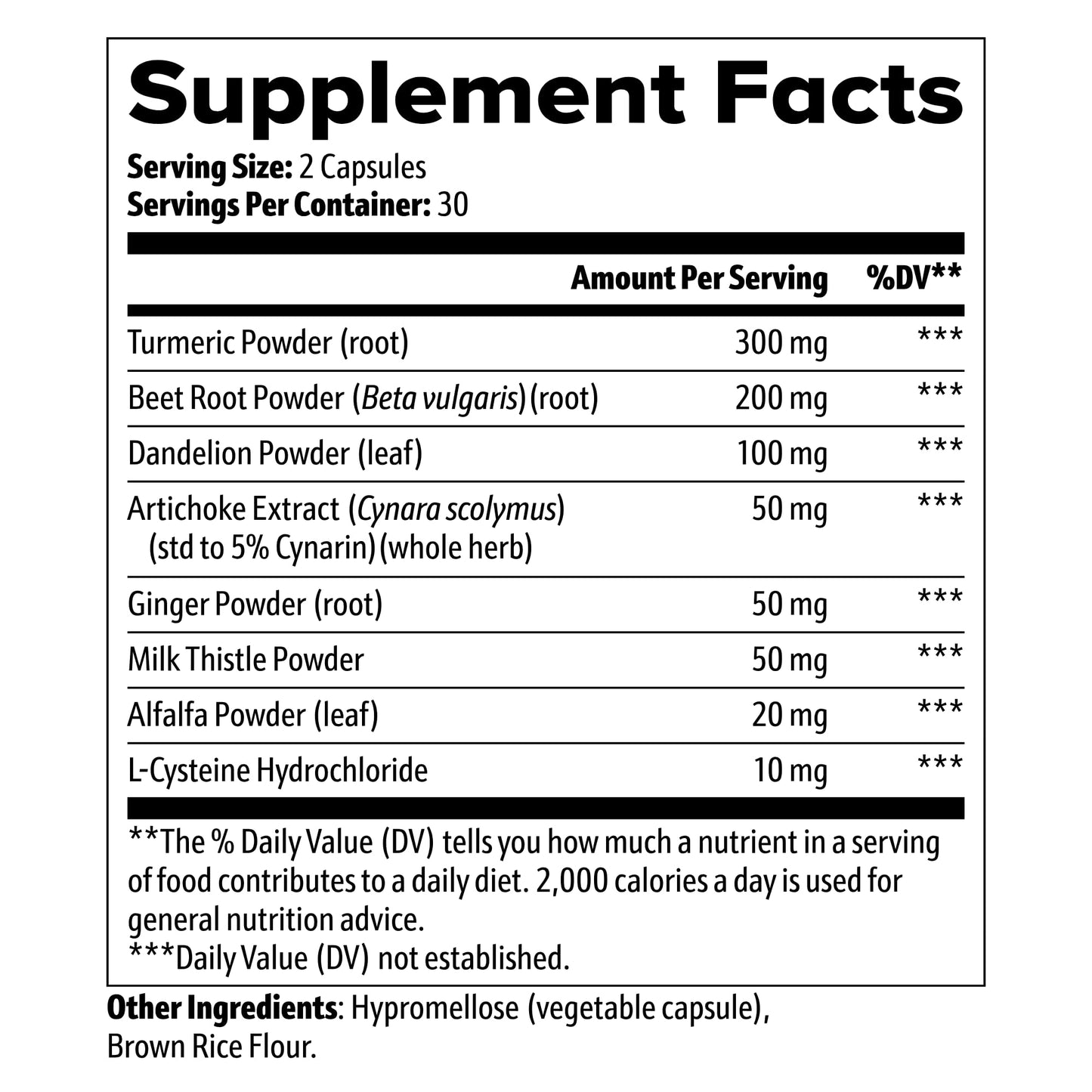 Eternal Springs Bio LiverLight Detox – Herbal Liver Support, 60 Capsules, Gluten-Free & Plant-Based